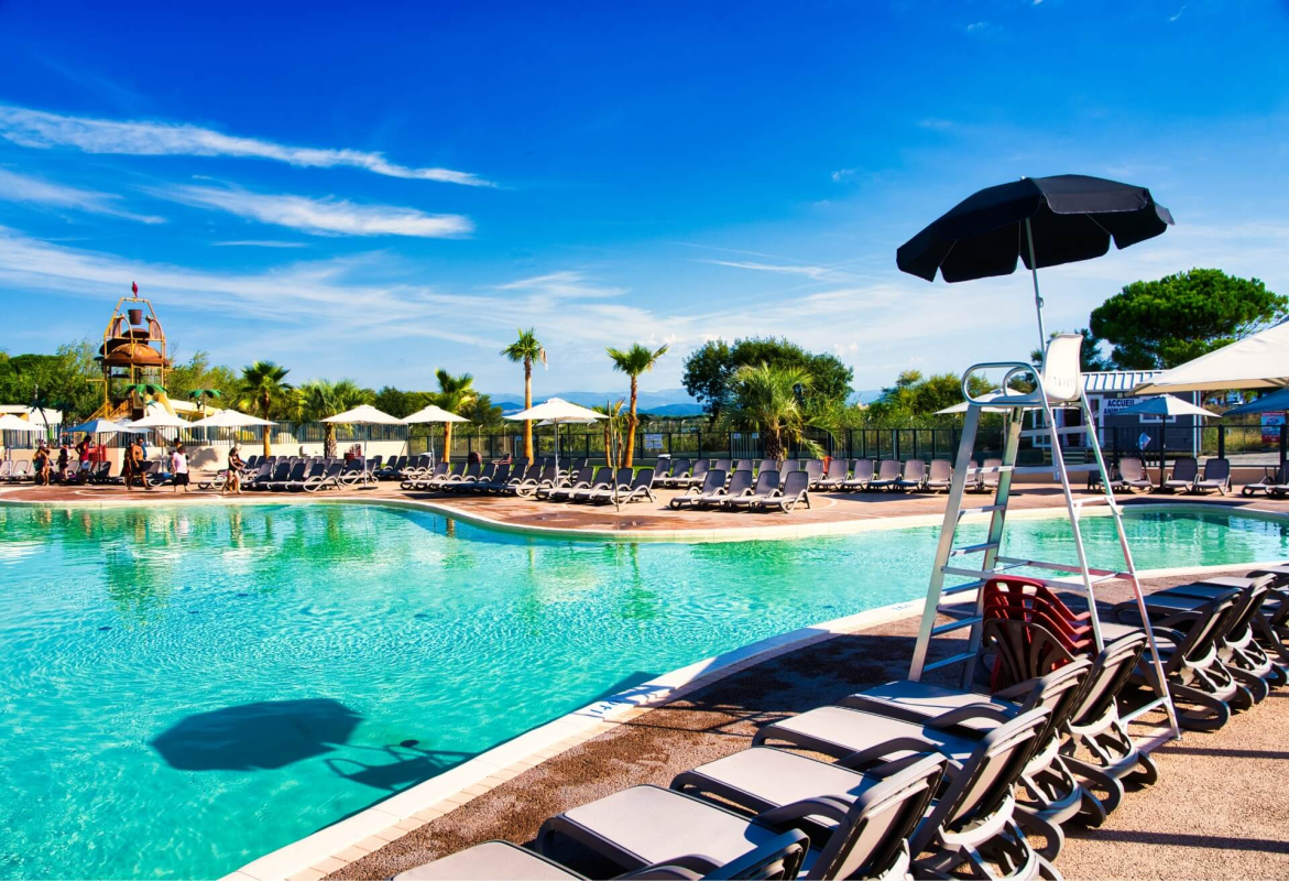 Image Campsite with water park in Fréjus in the Var