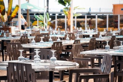 Image The campsite restaurant is opening its doors