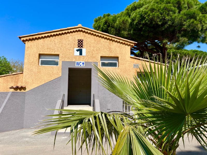 Renovated sanitary facilities