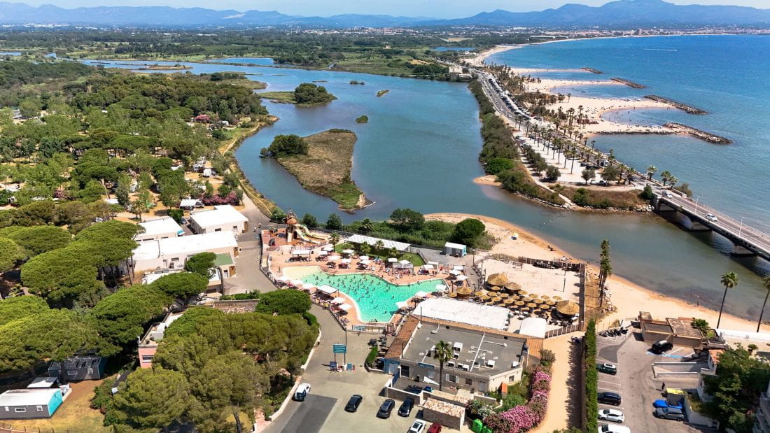 Dreaming of summer in mid-December at Camping Saint-Aygulf Plage